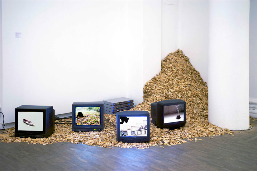 Ausstellungsansicht: born in the dolomites, k-haus, Wien 2011